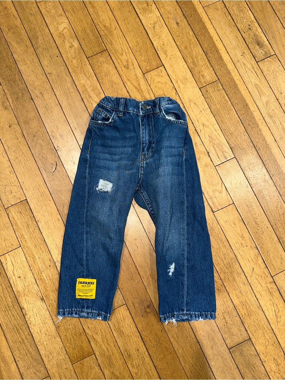 Kid’s Unisex Nununu jeans denim bottoms